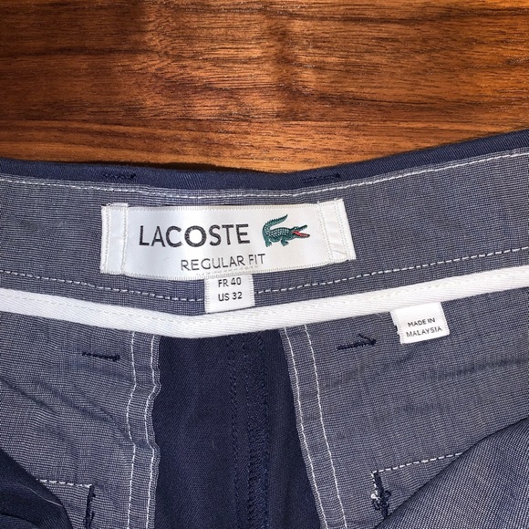 Lacoste and Ralph Lauren Regular Fit Shorts LOT 2 - Picture 3 of 7